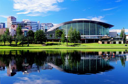 Adelaide Convention Centre overlooking the picturesque River Torrens - Adelaide