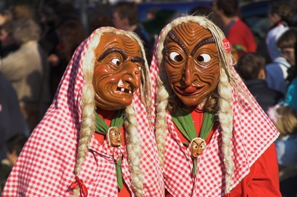 Traditional carnival in Freiburg